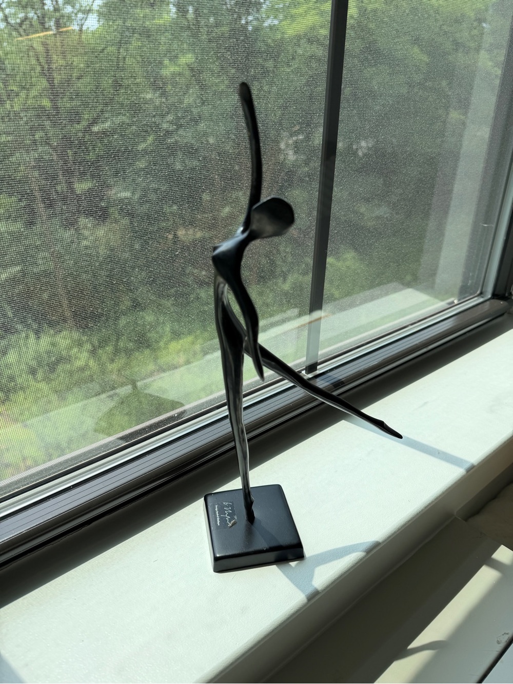 Modern Abstract Dancer Sculpture - Home Art